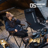 アウトドアキャンプ用調節可能折りたたみ戦術チェア