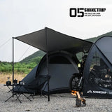 アウトドアキャンプ用ポータブルテントタープ