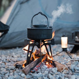 アウトドアキャンプ用牡羊座ステンレス製ストーブスタンド