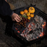 キャンプ用ポータブル折りたたみ収納焚き火台薪火台