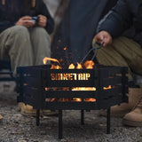 キャンプ用ポータブル折りたたみ収納焚き火台薪火台