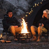 キャンプ用ポータブル折りたたみ収納焚き火台薪火台