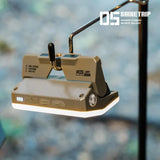 超明るい省エネキャンプライト 携帯型ハイパワー懐中電灯 グリーン