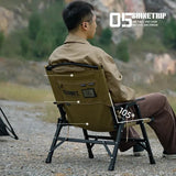 ミリタリー風折りたたみ式タクティカルクミットチェア