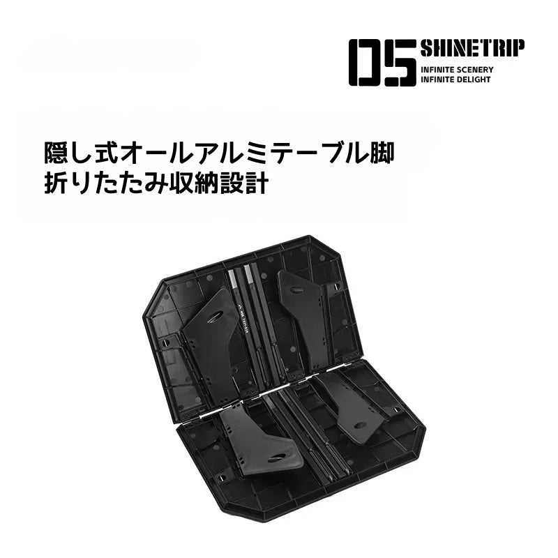 アウトドアキャンプ用ポータブル超軽量折りたたみテーブル