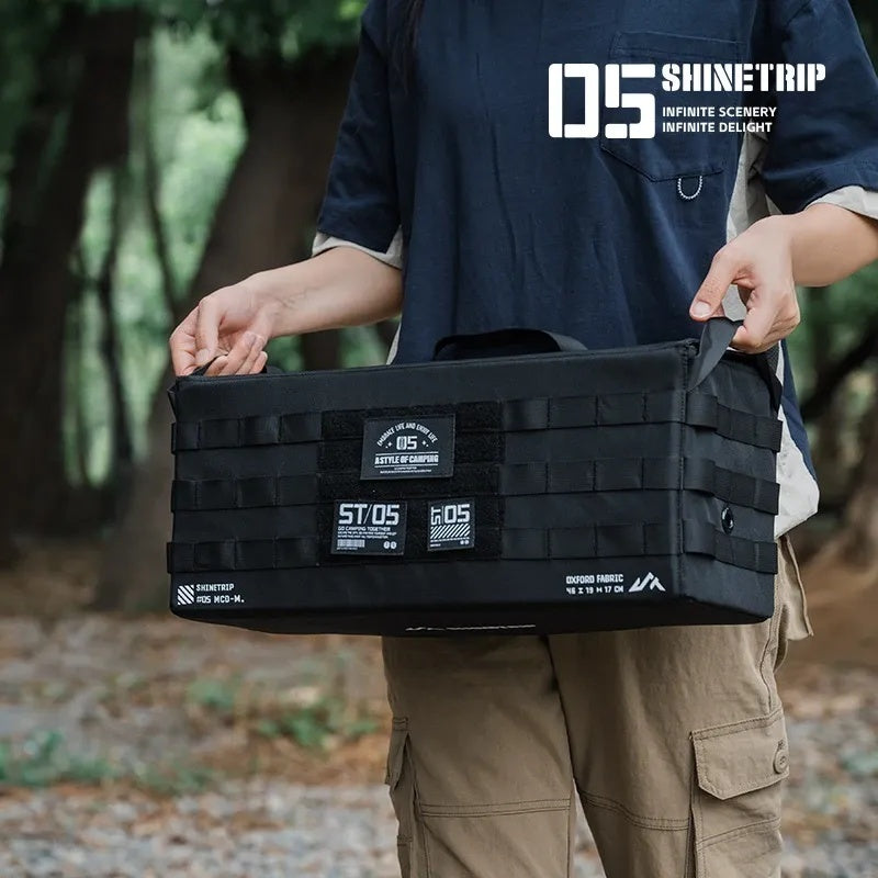 モジュラー式アウトドアキャンプ用タクティカル収納バッグ