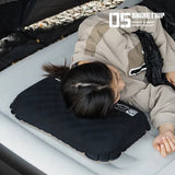 ソフトで弾力性のある空気枕はアウトドアキャンプの必需品